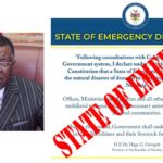STATE OF EMERGENCY
