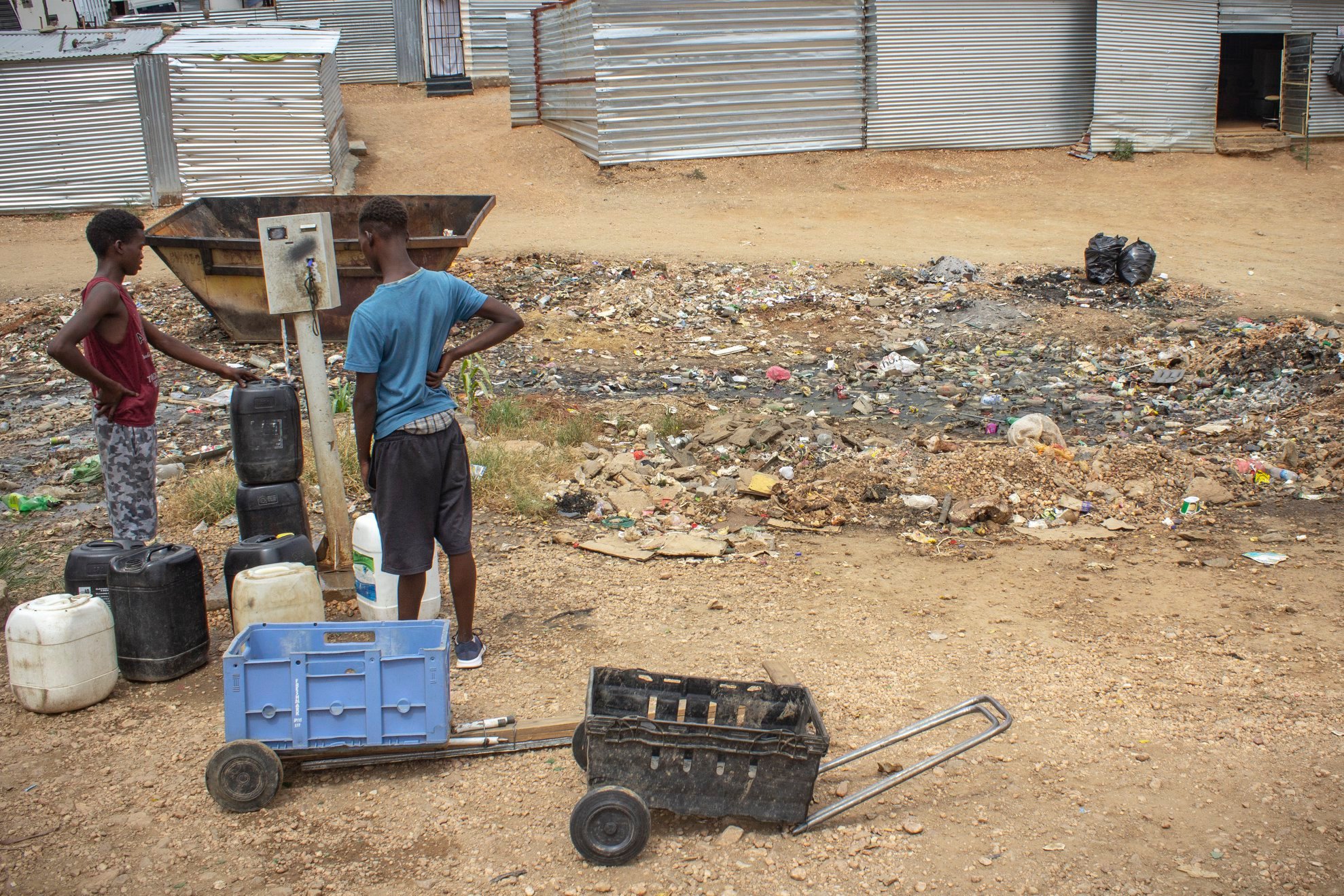 infection rate Hepatitis E disease Namibia informal settlements