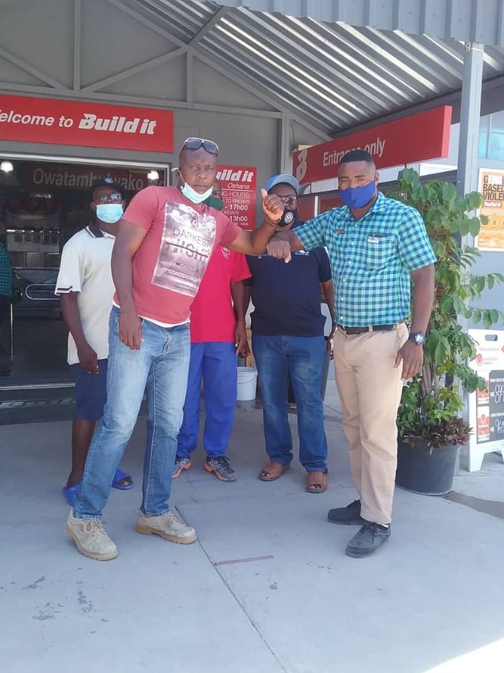 Build-It sponsors Old Crocks FC Ongwediva Football Club Elyambala