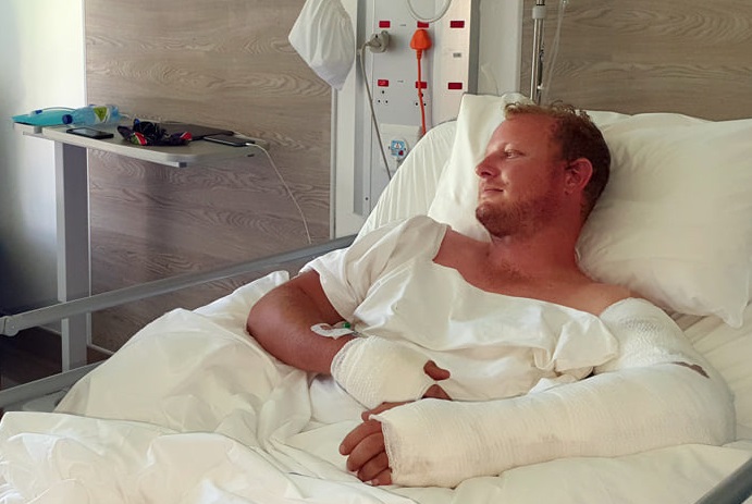 Lion attack victim recuperating well