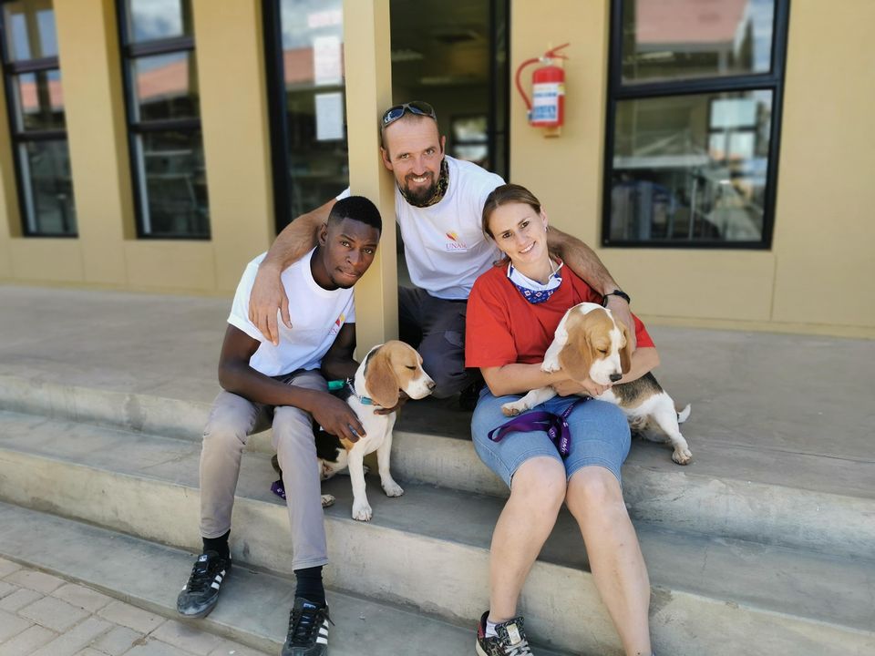 COVID-19 School Veterinary Medicine University Namibia pilot project Africa