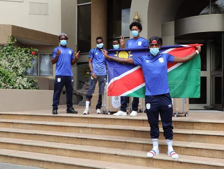 Brave Warriors CHAN finals national football team Namibia Zambia Guinea Tanzania