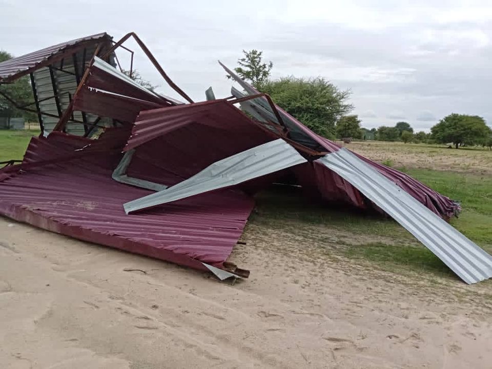 Hailstorm wreaks havoc at Ongha