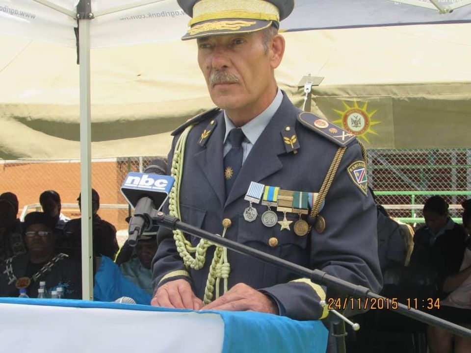 Retired Senior police officer dies Namibian death Commissioner Jasper Adriaan Jacobus Meyer