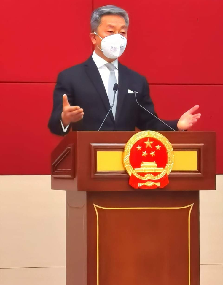 China donates COVID vaccine Chinese government donate COVID-19 vaccines Namibia