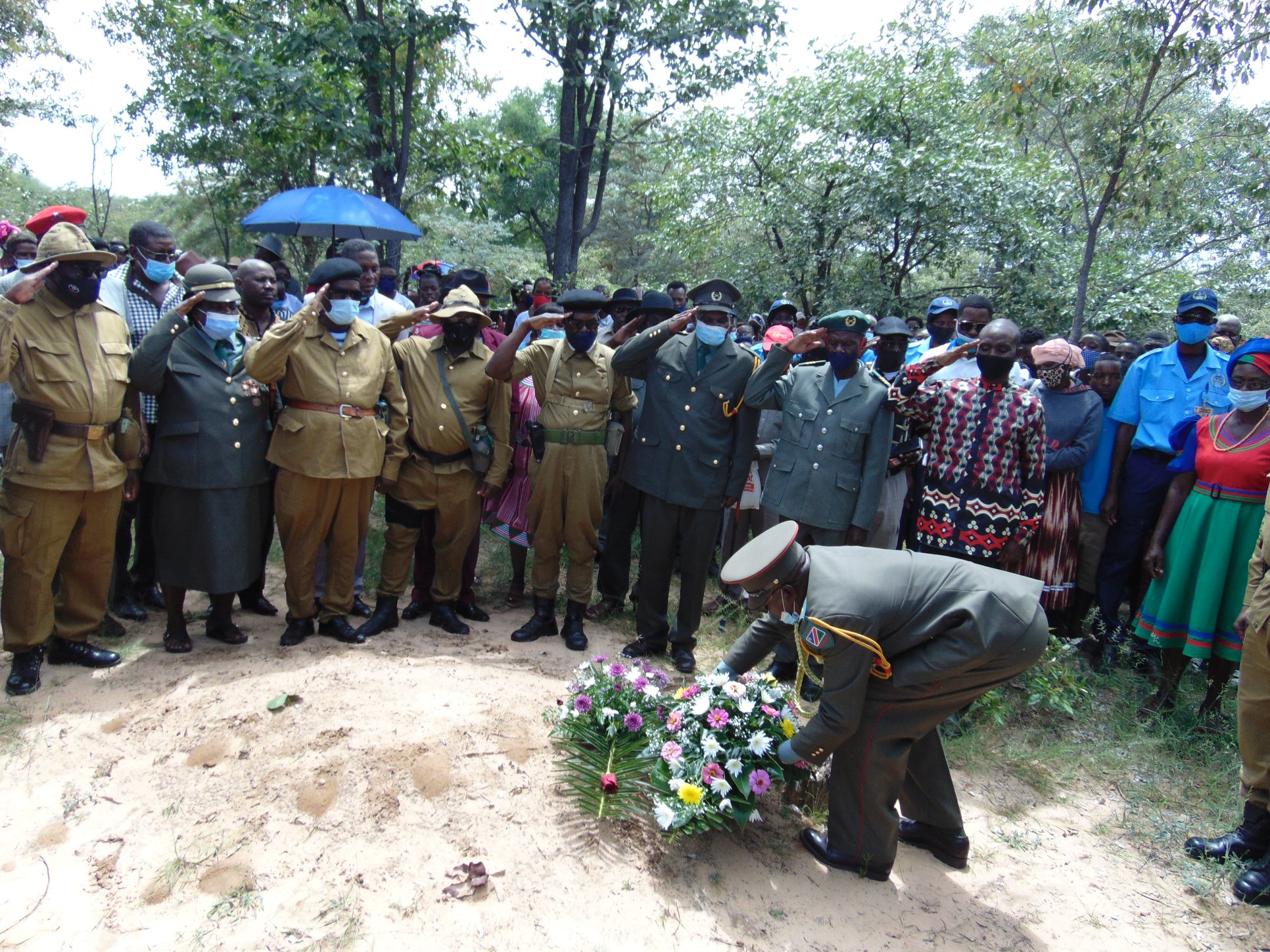 Battle Enghandja commemorated PLAN fighters Enghandja village Ohangwena