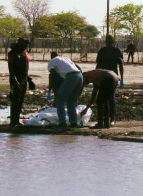 Body found floating in an oshana