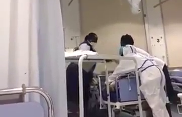 Hospital staff removed from direct patient care
