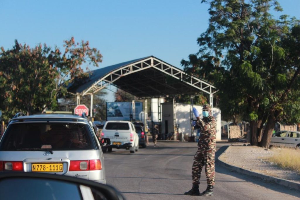 Windhoek mayor Job Amupanda government Veterinary Cordon fence red line Oshivelo checkpoint