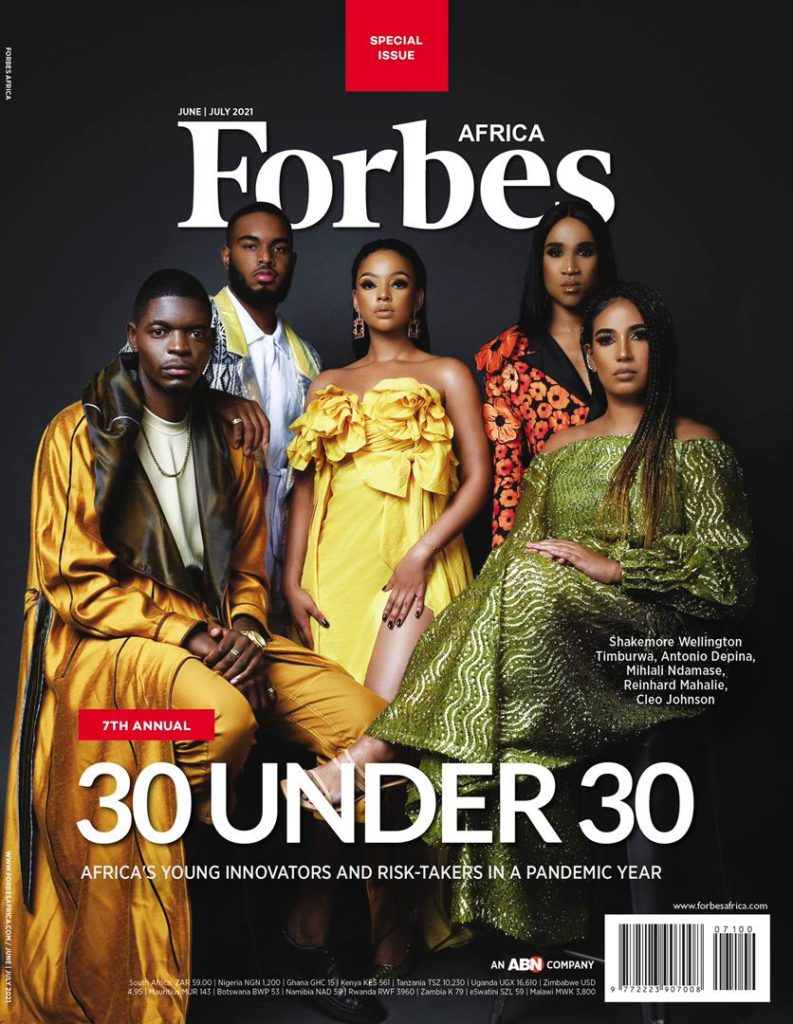 Namibian Stylist Reinhard Mahalie Forbes Africa 2021
