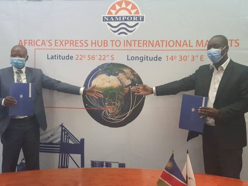 Namport MeatCo Namibian Ports Authority secure cargo Namibia harbour ports