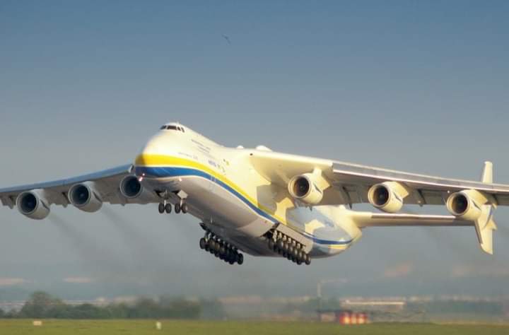 aid world largest aircraft Germany emergency medical Namibia donated military