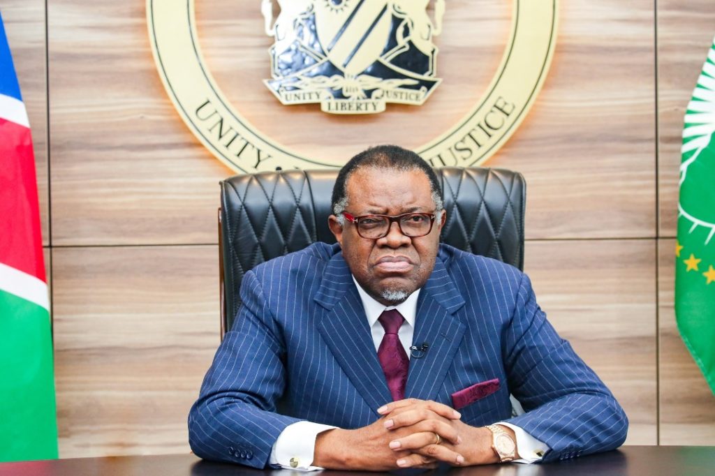 Hage Geingob honour official funerals Namibians COVID-19