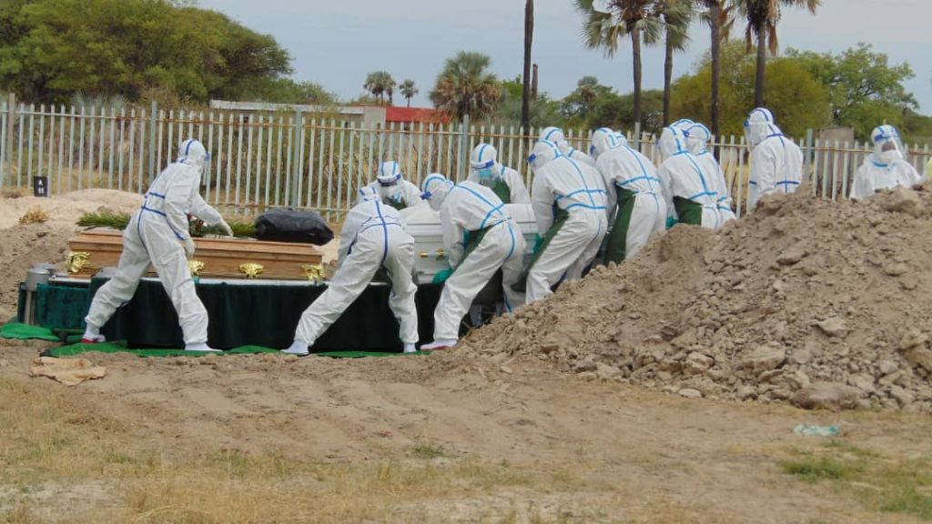 dying Health COVID-19 patients deaths Windhoek home