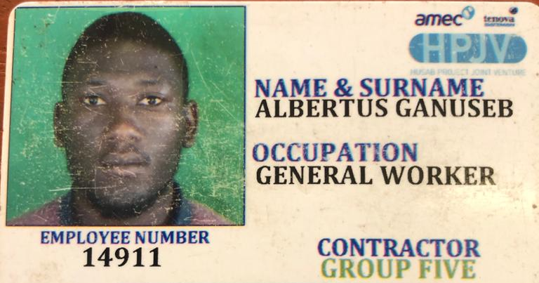 Please help find Namibian Police Albertus Ganuseb public assist