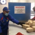 Police destroys drugs worth millions of dollars