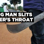 Young man slits father’s throat