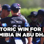 Historic win for Namibia in Abu Dhabi