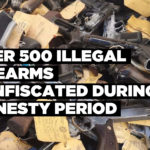 Over 500 illegal firearms confiscated during amnesty period