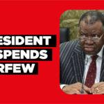 President suspends curfew