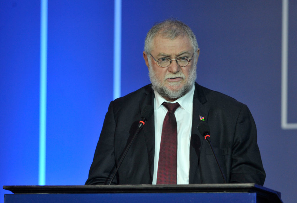 Minister Land Reform Calle Schlettwein political Ovaherero German Namibians