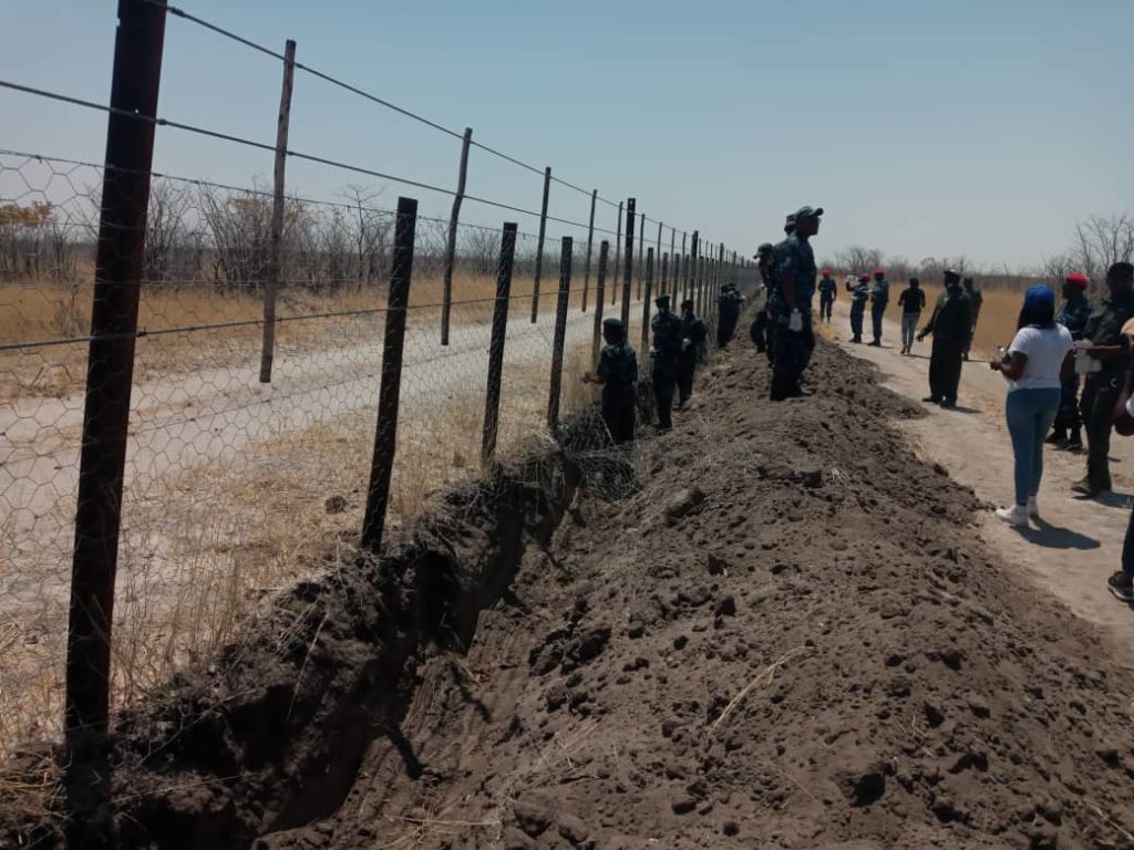 National Youth Service NYS fence Etosha National Park government millions dollars