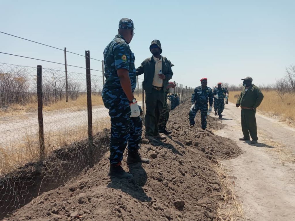 National Youth Service NYS fence Etosha National Park government millions dollars