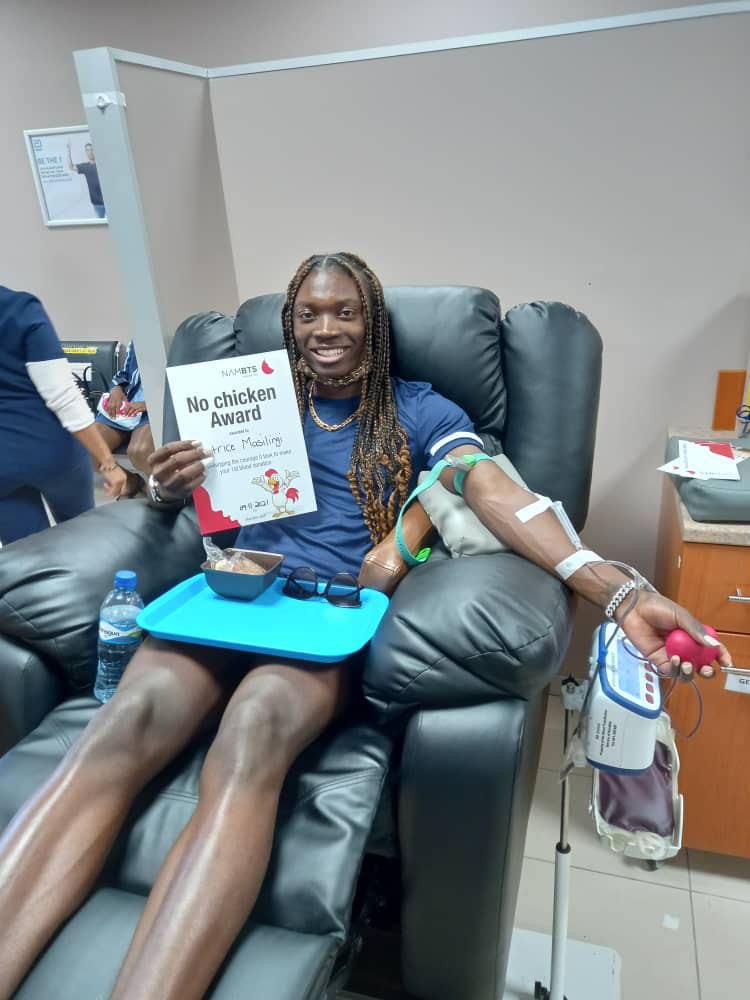 Namibian Blood Transfusion Service NamBTS blood stocks