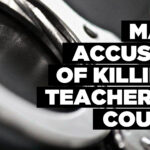 Man accused of killing teacher in court