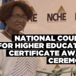 National Council for Higher Education certificate award ceremony