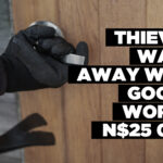 Thieves walk away with goods worth N$25 000