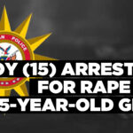 Boy (15) arrested for rape of 5-year-old girl