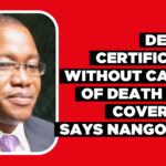 Death certificate without cause of death not cover-up, says Nangombe