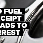 No fuel receipt leads to arrest