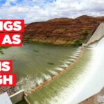 Flood warnings remain as water streams through South