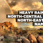 Heavy rains in north-central and north-eastern Namibia