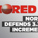 NORED defends 3.3% increment