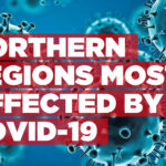 Northern regions most affected by Covid-19