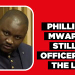 Phillipus Mwapopi still an officer of the law