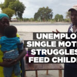 Unemployed single mother struggles to feed children