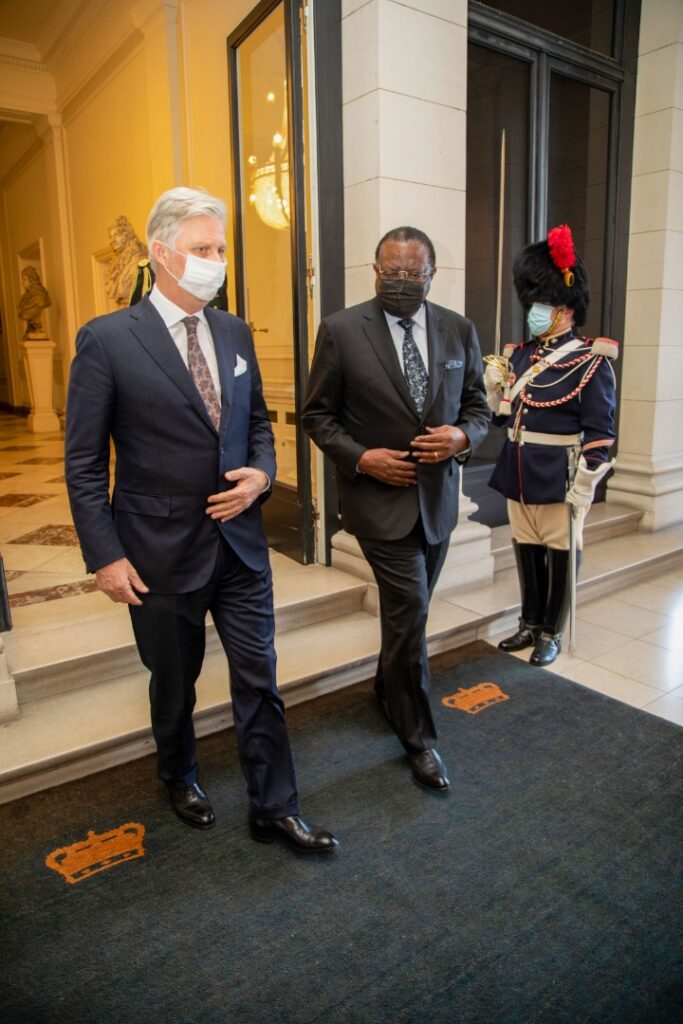 Hage Geingob Belgium Royal Palace African Union AU European Union EU Summit Brussels February