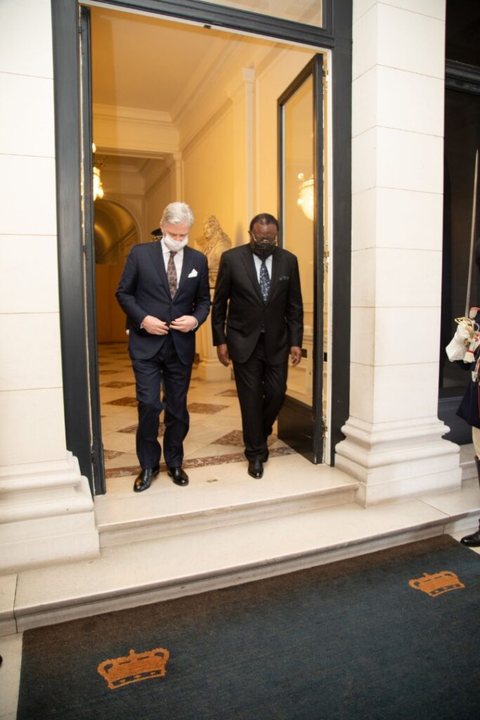 Hage Geingob Belgium Royal Palace African Union AU European Union EU Summit Brussels February