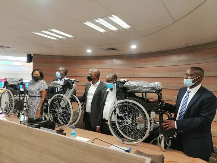 OTJOZONDJUPA Regional Governor James Uerikua 21 wheelchairs