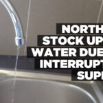 North to stock up on water due to interrupted supply