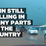 Rain still falling in many parts of the country