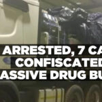14 arrested, 7 cars confiscated in massive drug bust