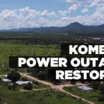 Kombat power outage restored