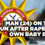 Man (24) on the run after rape of own baby boy