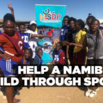 Help a Namibian child through sport