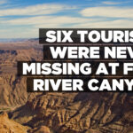 Six tourists were never missing at Fish River Canyon